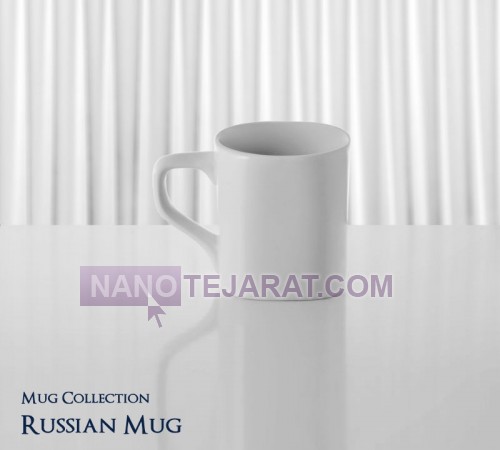 restaurant porcelain- Russian Mug